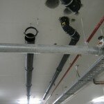 plumbing from Greenhouse in underground carpark 1